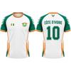2026 Neues Elfenbeinküste Flaggen-Print T-Shirt Atmungsaktiv Outdoor Sport Fußball-T-Shirt Lässige Sportuniform