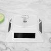 Solar Showcase 360 Grad Drehteller rotierenden Schmuck Organizer Display Stand (Weiß)