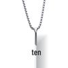 Trendy Harajuku Hip-Hop Titanium Steel Cross Pendant Necklace for Men.