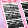 New Style Cross-border European & American Eyelash Book: Large Capacity, Natural Hot Melt Cluster Lashes, Various Specs, False Eyelashes
