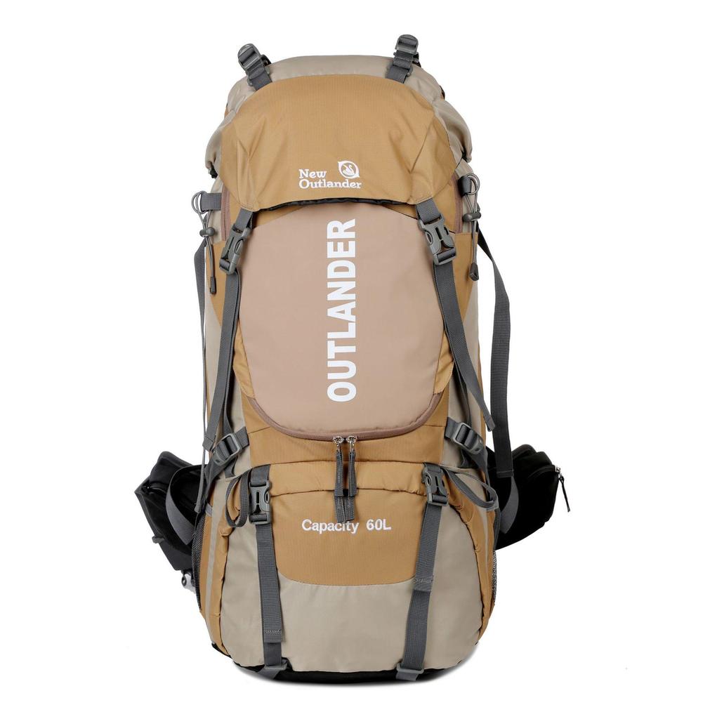 60L Outdoor Hiking & Mountaineering Backpack with Double Shoulder Straps