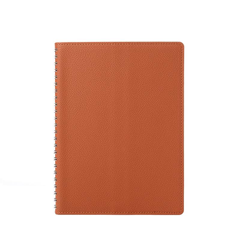 A5 Soft Leather Spiral Notebook Planner & Diary
