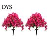 Realistisches Heim-Ornament Künstlicher Bougainvillea-Kugelbaum, Kunstseidenblumen mit Erdspieß, UV-beständige Blumen für die Haustür