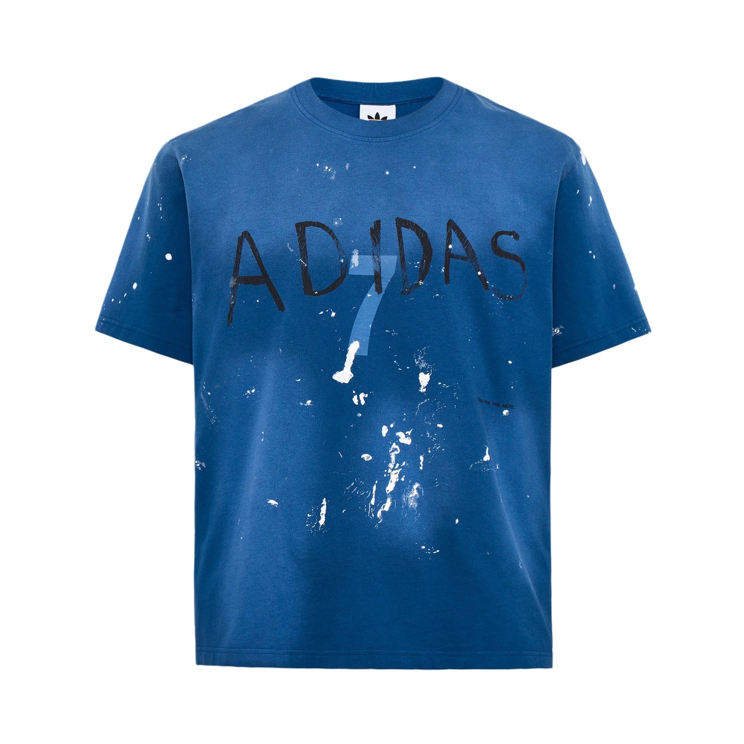 adidas x SFTM 007 Short-Sleeve T-Shirt Asia Sizing Dusky Petrol Men s KS1341 M