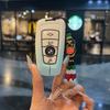 Fashion Silicone Car Remote Key Case Cover For BMW 1 3 5 7 Series X1 X3 X4 X5 F10 F15 F16 F20 F30 F18 F25 M3 M4 E34 Keychain IH2