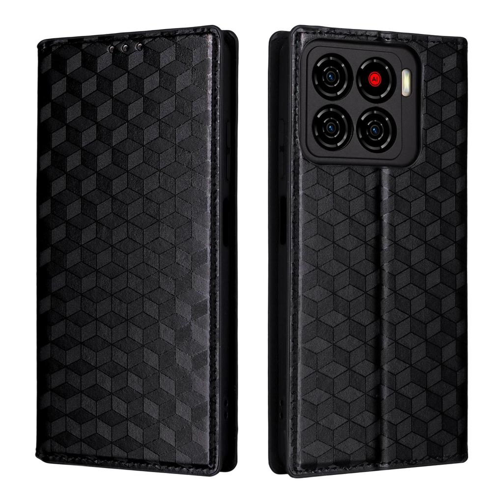 Flip Cover für ZTE Blade A56 PU-Leder Ganzkörperschutz [RFID-Blockierung] Handyhüllen Brieftaschenkoffer