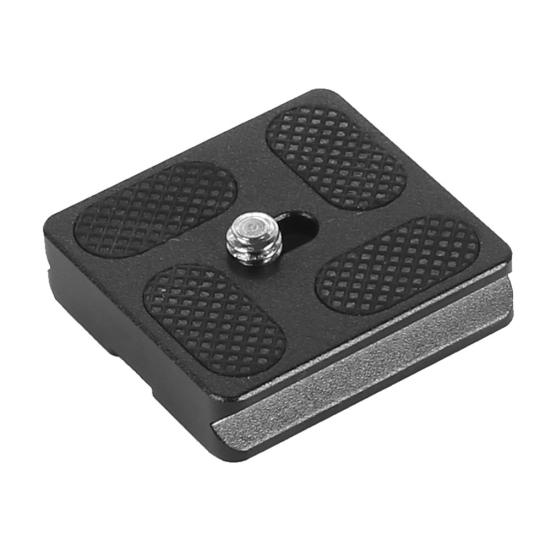 PU40 40x40mm Adjustable Quick Release Plate for Arca Swiss Type Ballhead Tripod