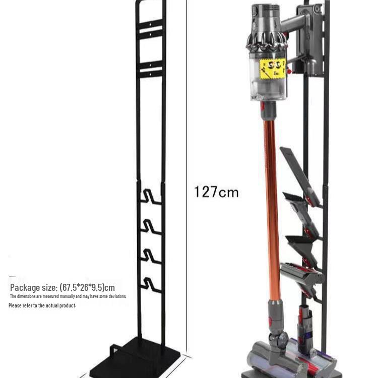 Compatible Dyson Vacuum Cleaner Stand - No-Installation, Floor-Standing Wall Mount