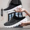 2025 Summer New Couple Breathable Lightweight Outsole Sports Shoes Fly-woven Socks Shoes Xiyin Popular Women's Shoes Slippers