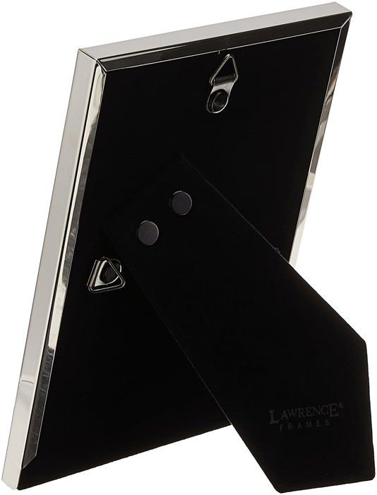 Cadre Photo - Lawrence Frames - 586446 - Émail Bleu Marine - 10 x 15 cm - Métal Argenté