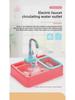 Children's Electric Dishwasher Toy: Reusable Water Sink and Kitchen Utensils Set