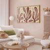 Plakat - Liście I Plamy - Duże Rozedrgane Kształty Inspirowane Matisse