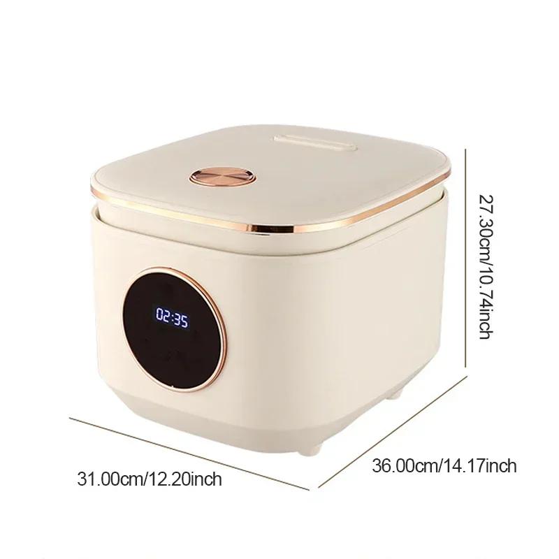 5L 2-3 People Smart Mini Rice Cooker  Multifunction Cooker Portable Electric Cooker Nonstick Pot for Kitchen Home Cooking Machine