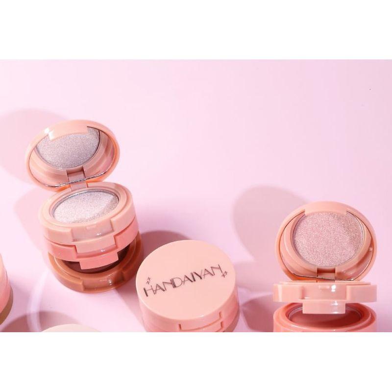 HANDAIYAN - 3 In 1 Highlight Blush Contour Palette - 3 Types