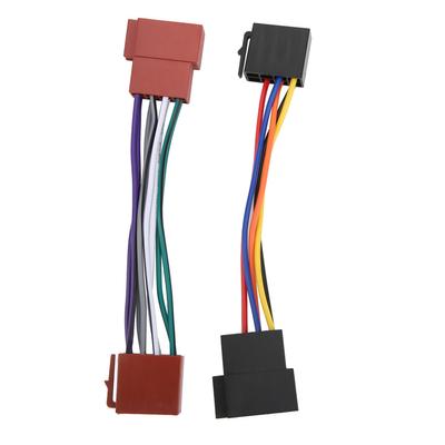 Car Radio Auxiliary Adapter Audio Cable Set Plug and Play Replacement for Peugeot
