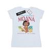 Disney Womens/Ladies Moana Born In The Ocean Cotton T-Shirt