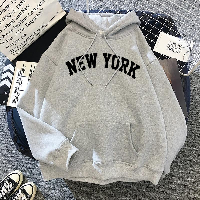 Trend pattern digital hoodie Kawaii funny couple sweater hoodie loose casual top guard