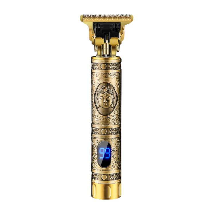 5V 10W USB Rechargeable Electric Hair Clipper Hair Trimmer Beard Razors Men Cordless Baldheaded Haircut Machine With LCD Display New