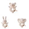 Baby Handheld Rattle Toy With Soft Cotton Material For Sensory Development And Grasping