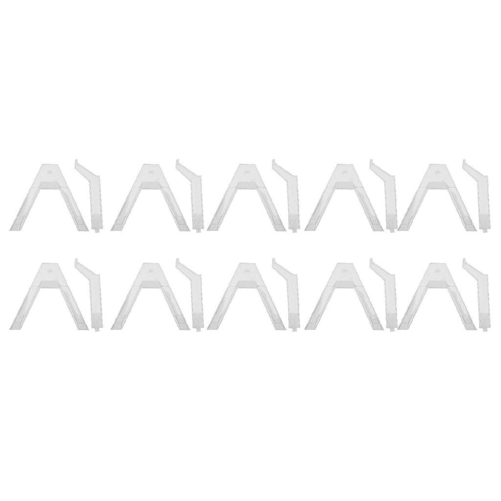 10 Stück Actionfiguren-Ausstellungsständer Mehrzweck Kunststoff Flexibler Figuren-Halter Basis für SD BB HG