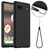 For Google Pixel 6a Magnetic Case Anti-Drop Liquid Silicone Phone Cover