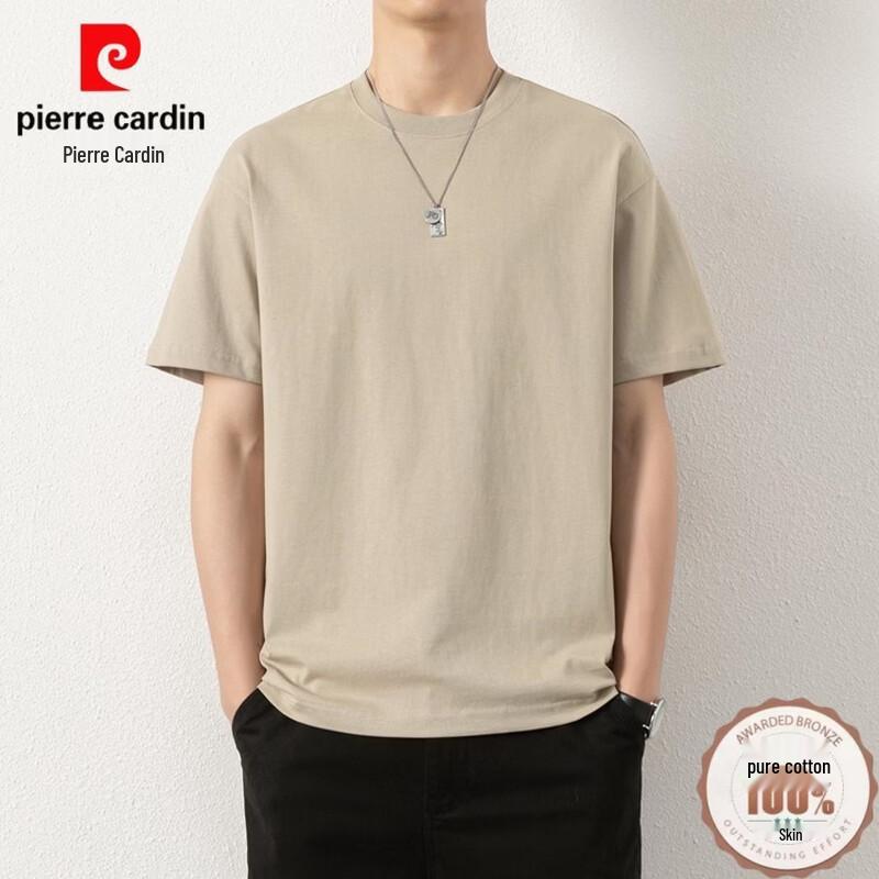Pierre Cardin Men s Summer Cotton Round Neck T-Shirt XL