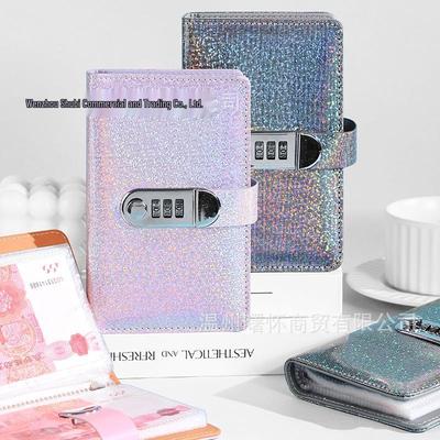 Crystal Password Lock A6 Money Saving Book & Album 2026
