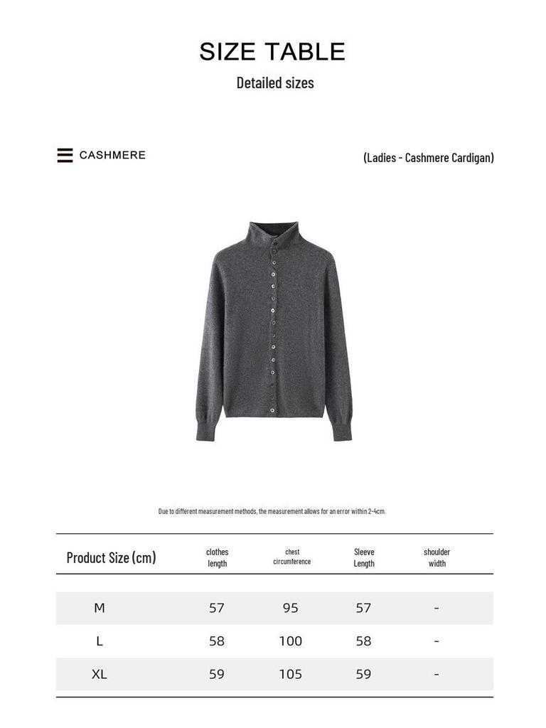 Damen Kaschmir Pullover mit gerolltem Rand, halbem Stehkragen - Minimalistisch, Lockerer Schnitt, Figurschmeichelnder Langarm.