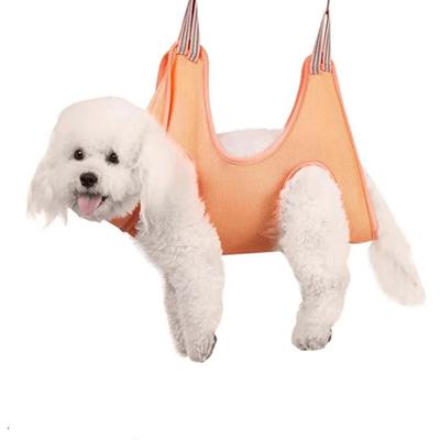 Bequeme Haustier-Fellpflege-Hängematte für stressfreies Baden, Trimmen und Krallenschneiden von Hunden und Katzen