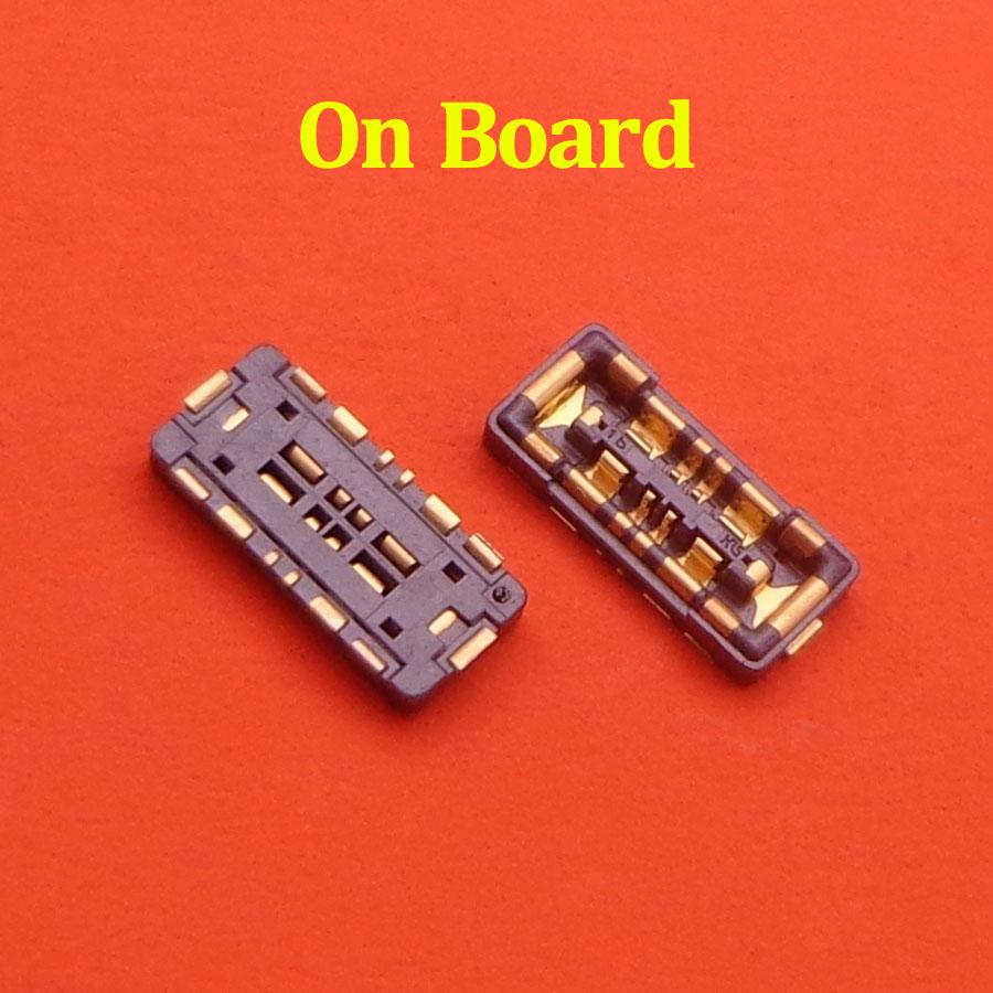 2PCS FPC Connector Battery On Motherboard Clip Holder For LG Stylo 4 Q710MS Q710CS LM-Q710AL/Stylo 5 Q720 Q720vsp/Stylo 6 Q730