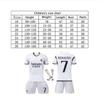 Real Madrid Ronaldo Fotbalový dres Dětský Polyester Prodyšný Rychleschnoucí Tréninkový Zápasový Set