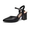 Fashion 2025 New Ladies Shoes Buckle Strap Women's High Heels Fashion Shallow Office and Career Summer Best Seller Closed Toe Sandals