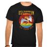 LED ZEPPELIN Rockband Rockmusik Schwarzes Kinder T-Shirt 952_Kids