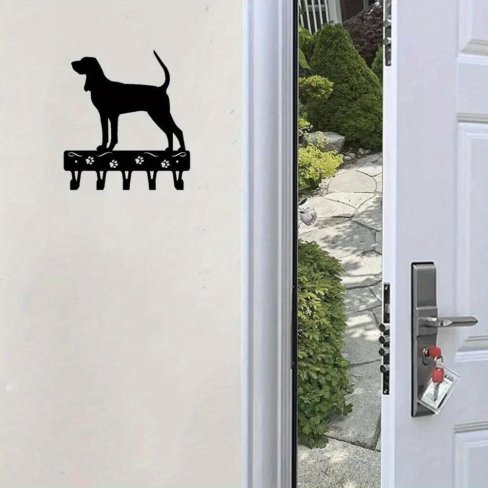 Iron Wall Hooks Key Rack Dog Leash Holder Home Decor Metal Art Living Room