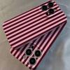 Vertical Stripes Phone Case For Redmi Note 14 13 12 Pro Plus 9A A3 Glossy Hard PC Shockproof Bumper Back Cover Coque