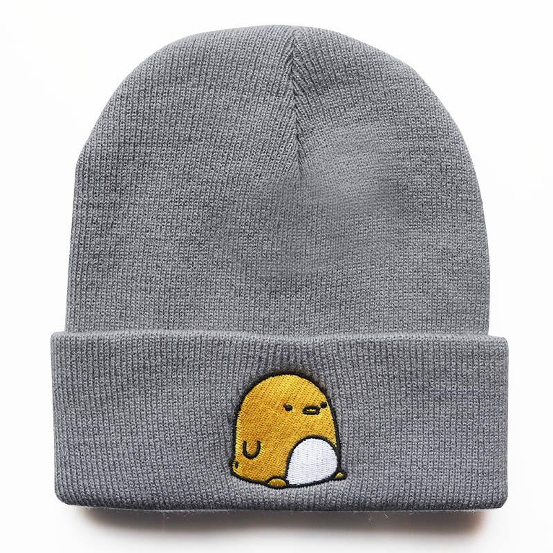 Cute Animal Cartoon Chicken Hat for Boys and Girls, Embroidered Knit Hat, Outdoor Sports Wool Hat, Cycling Warm Cold-Proof Hat