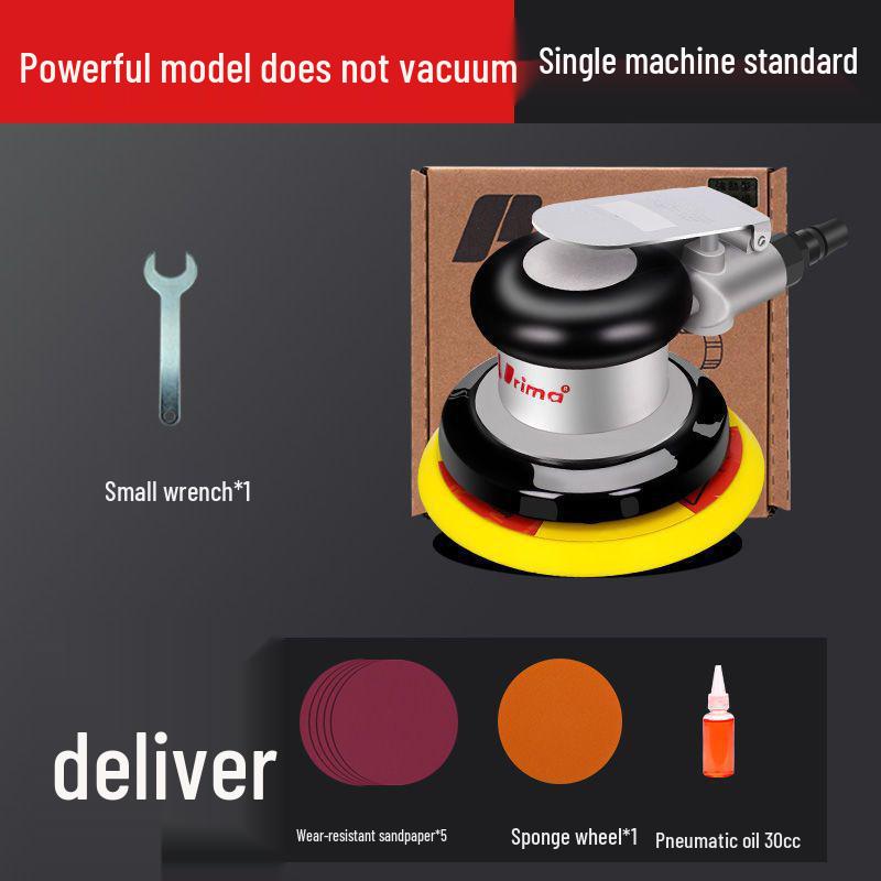 Handheld Air Grinder: Pneumatic Sandpaper Machine for Dry Grinding, Car Waxing & Polishing
