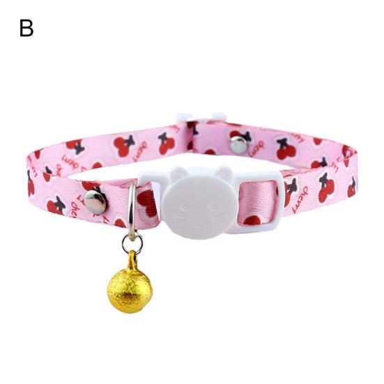 Haustier Kragen Druck Anti-Erstickung Sicher Schnalle Abtrünnigen Haustier Katzen Hunde Halsbänder mit
