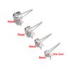 20Pcs Stainless Steel 3 4 5 6mm Zircon Stud Earrings Post with Hook for DIY Earrings Making Jewelry Wholesale Findings Supplies