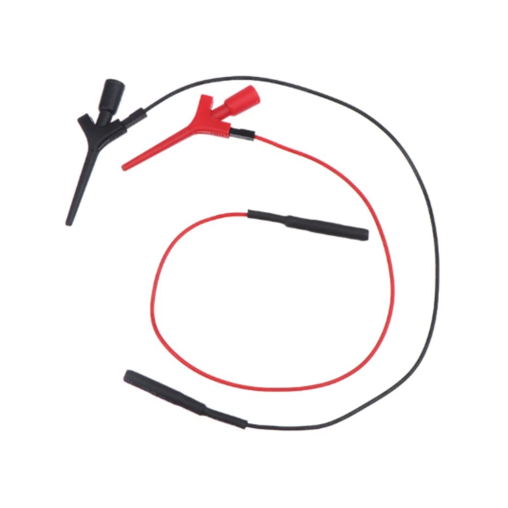 Gold Plating Multimeter Test Hook Mini Size Black Red Test Probe High Quality Long-lasting Connection Test Clip