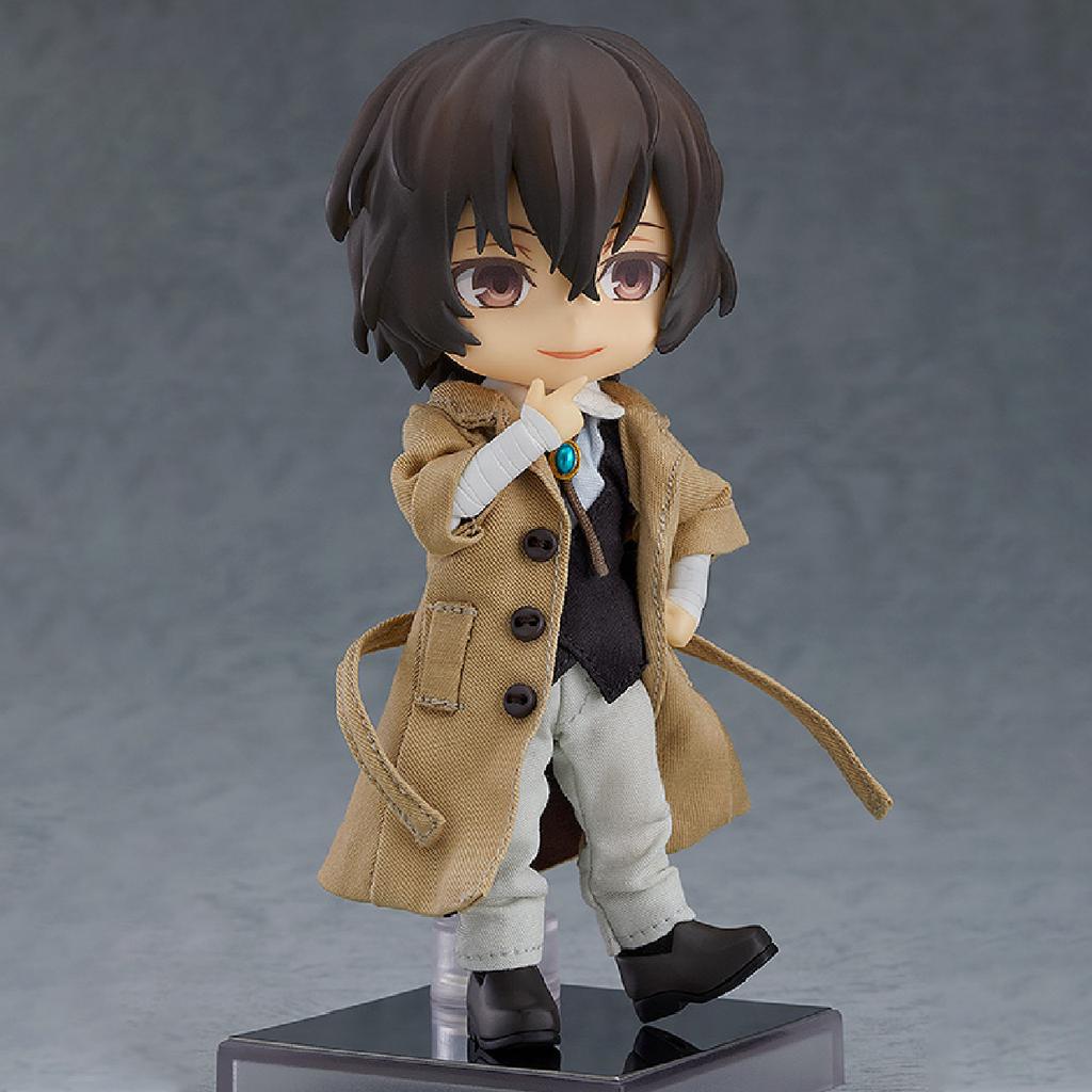 BSD Anime Figure Dazai Osamu Cute Toy Nakahara Chuuya removable clothing Action Figurine Collectible Model Dolls Xmas Kids Gift