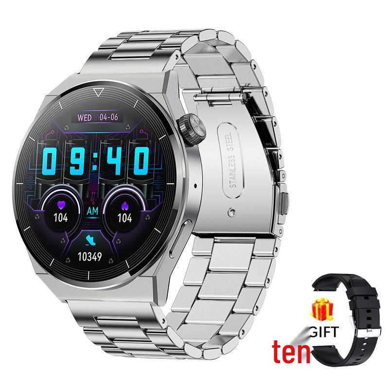 Multifunctional Smartwatch: Large Screen, Bluetooth Calls, Men's Blood Pressure, Heart Rate & Sleep Monitoring