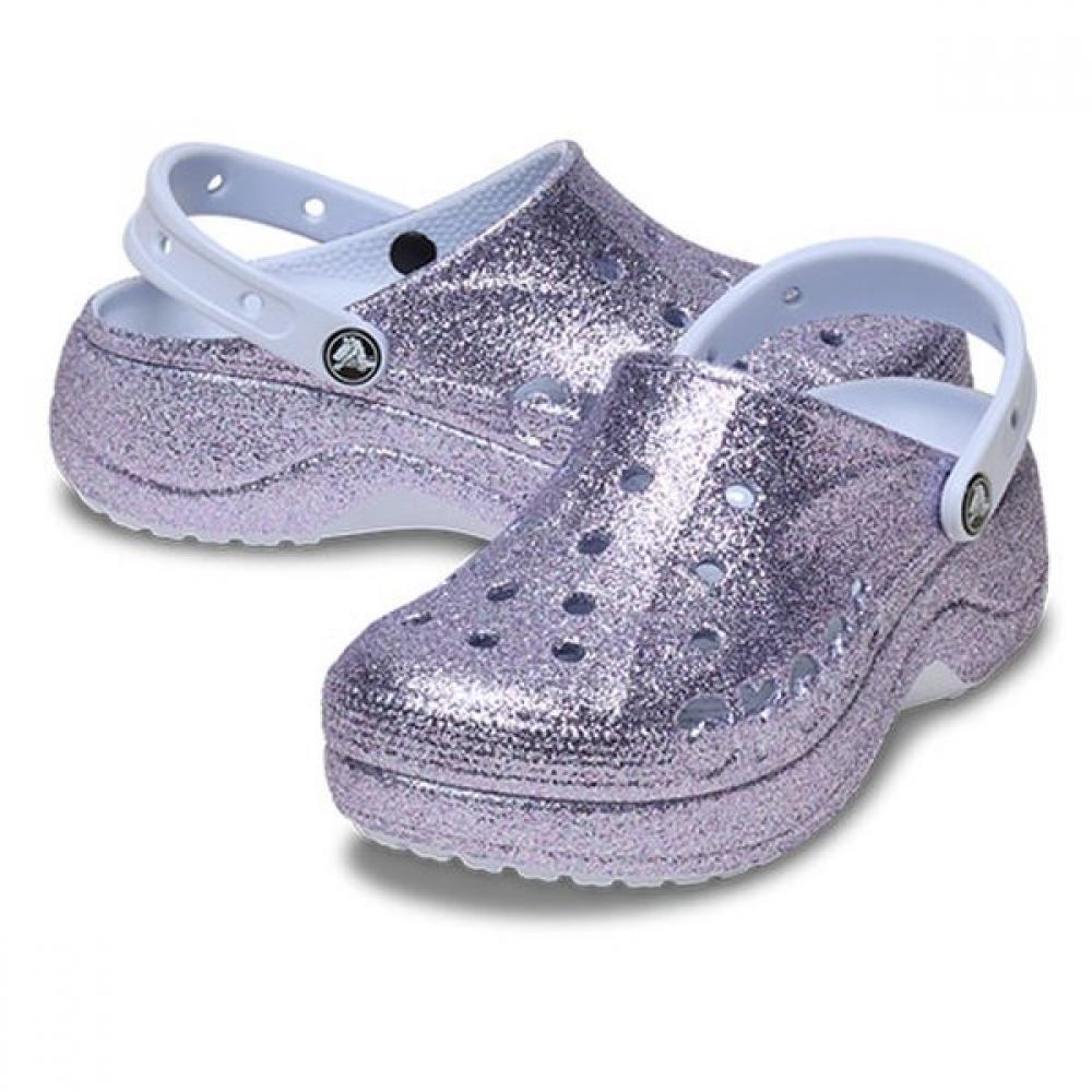 Crocs Baya Platform Glitter Clog W 208459 5af W5