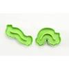 Yakusel Very Hungry Caterpillar Cookie Cutter Set of 2 with Recipe, Green