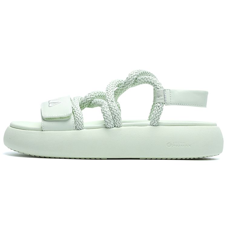 FILA Churro Thick Sole Beach Sandals Women sandals Green F12W221404FMM