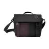 New Fabric Messenger Bag, Shoulder Bag, Crossbody Bag Regular Unisex Carbon Black L423U047-0018