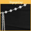 Wasser Diamant Elegante Taillenkette für Damen mit hohlem Design für Sommer Modeaccessoires