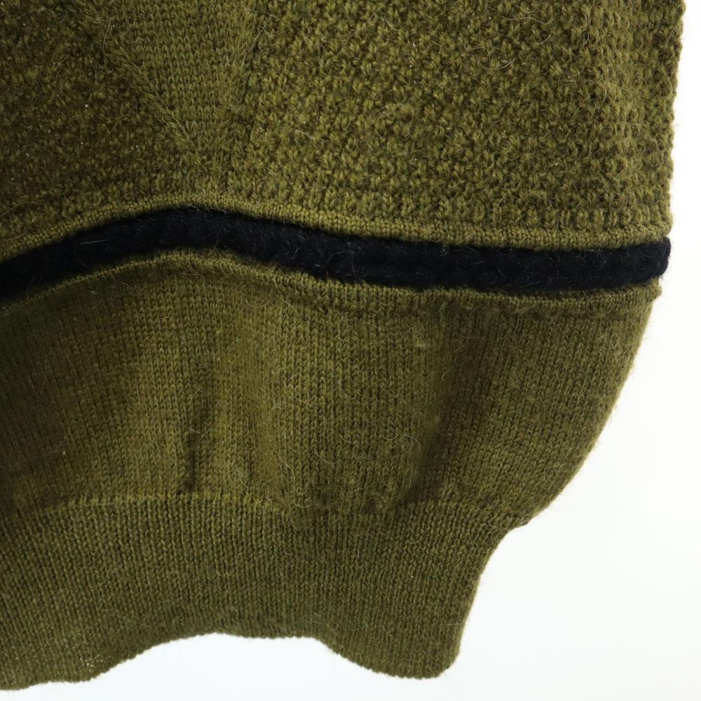 FAICARO 80s 90s Made in Italy Wool Blend Old Long sleeve sweater 48 knit Men's Used