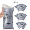 Outdoor Emergency Urine Bags 700ml (1/8/12/20 Pack) - Portable Disposable Toilet for Camping, Travel, Traffic Jam - Unisex