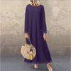 Women's Elegant Lace Plus Fleece Dress Sweater Casual Long Sleeve Outfit Winter Autumn Fashion Clothing Skirt